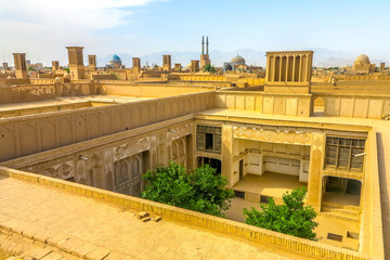 Fototapeta premium Yazd Old Town Cityscape 02
