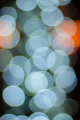 city bokeh. Abstract Christmas background