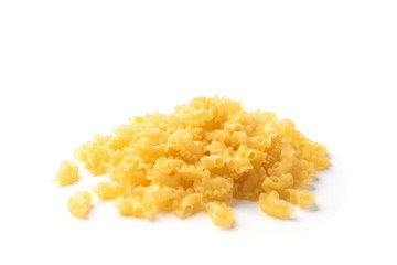 Pasta isolated on white background. 