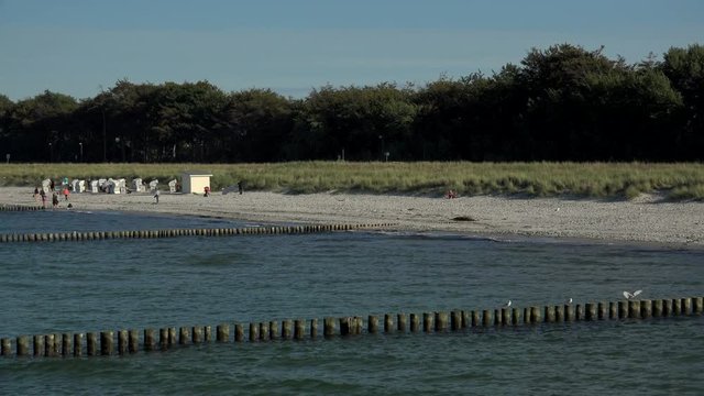 Beach near Zingst, Fischland-Darss-Zingst, Mecklenburg-Western Pomerania, Germany