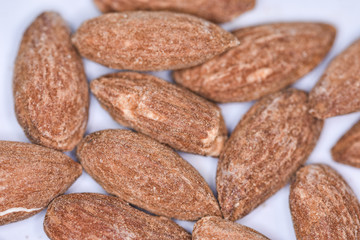 almonds, dry seeds,Salted roasted smoked Almonds