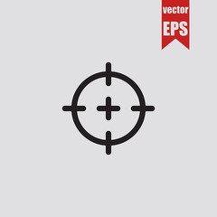 Target icon.Vector illustration.