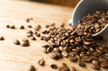 cup of coffee beans