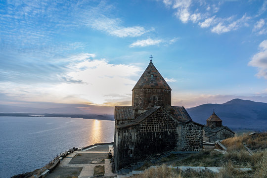 Armenia, 1st century monastery Sevanavank, Surb Arakelots.