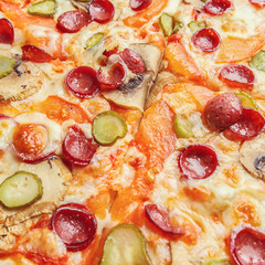 pizza ready close-up