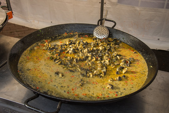 Fried Sea Snails with Chili,Rapane  Sulina,ROMANIA