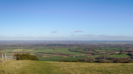 Countryside around Folkington in East Sussex