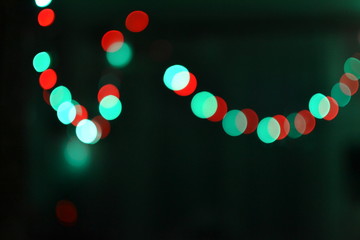 Multicolored beautiful lights