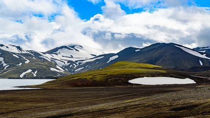 krajobraz Islandii - obrazy, fototapety, plakaty