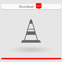 cone vector icon