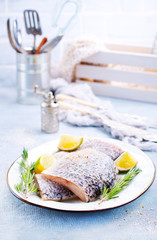 raw fish