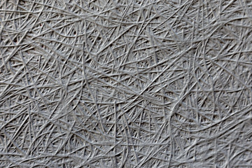 Resin bonded textured fiber glass board close up