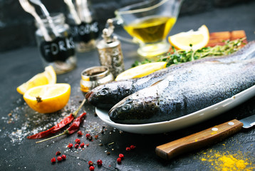 raw fish