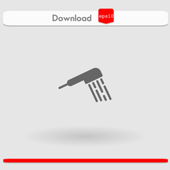 shower vector icon