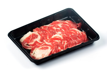 Slice of Wagyu beef