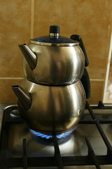 tea and tea in teapot,