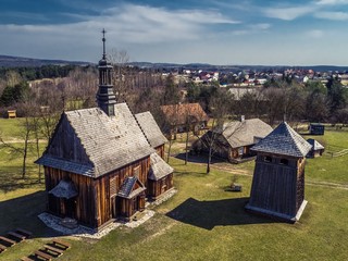Muzeum Etnograficzne w Tokarni - Kościół z drona