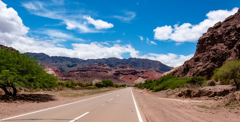 Route 68. Cafayate heading for Salta. Argentina.