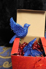 christmas decoration on the wall