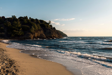 small beach in Greece