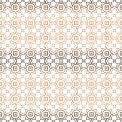 Modern Stylish Geometry Seamless Pattern Art Deco Background. Vector Illustration. Beige metal color
