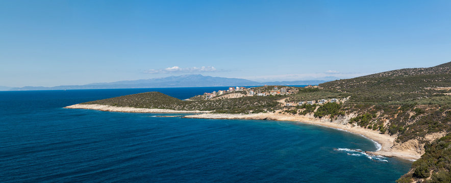small beach in Greece