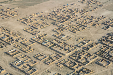 Blick auf Masar-e Sharif in Afghanistan