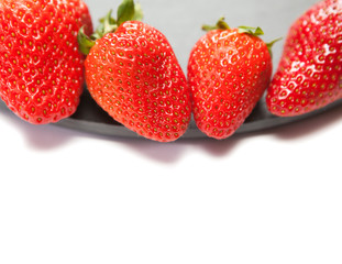 présentation de fraises