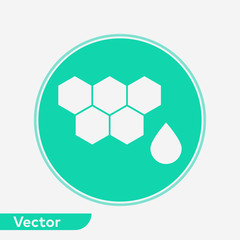 Honey vector icon sign symbol