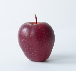 Obraz na płótnie Canvas Red Apple close-up