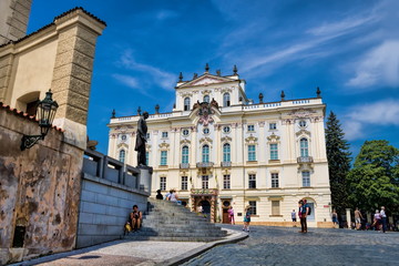 Fototapeta na wymiar Prag, Erzbischöfliches Palais
