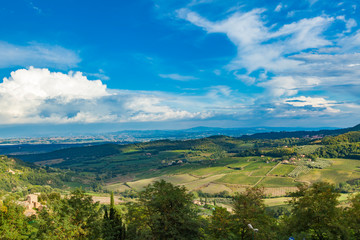 Fototapeta na wymiar Val d'Orcia in Tuscany, Italy