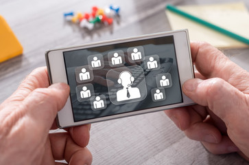 Concept of phone support