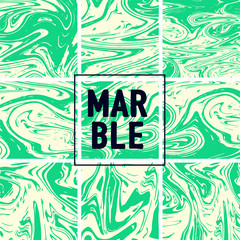 Marble Texture Set. Neon Green, Cream White Ink Wash Texture Collection. Japanese Suminagashi Painting. Watercolor Splashes. Glamour VIP Elegant Pattern. Acrylic Design, Marble Texture Background Set.