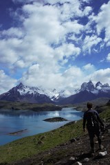 Fototapeta na wymiar Torres del Paine, Chile, Patagonia