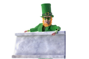 Leprechaun for st patricks day render 3d
