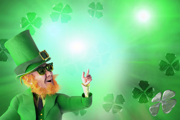 Leprechaun for st patricks day render 3d