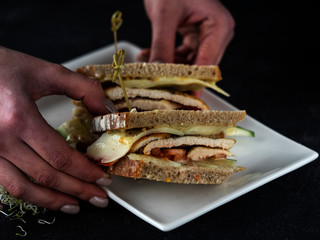 Breakfast at Rooster Grill Bar