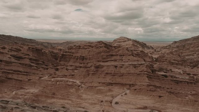 Aerial, Mirador Valle Encantado, Argentina - cine version