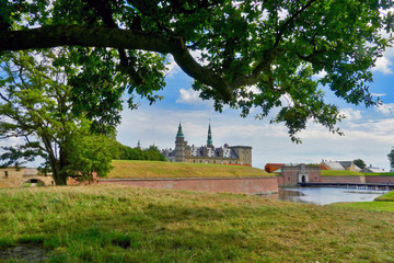 Kronborg Castle in Helsingor, Denmark
