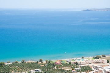 Naklejka na ściany i meble View of Souda Bay in Crete