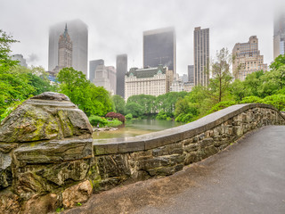 Central Park, New York City in spring