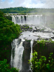 Fototapeta premium Iguazu Fallas Brazil Argentina