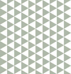 Obraz premium Classic geometric pattern with triangles. Light quiet colors. Seamless vector background.