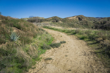 Walking Path in California Hills