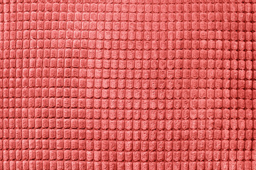 Living coral textile. Abstract trendy pattern. Soft.