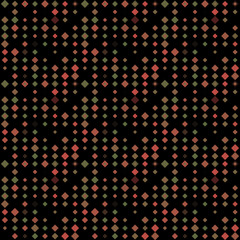Abstract seamless pattern background with multicolored various rhombuses.