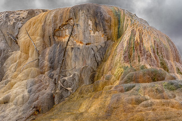 Geothermal Formations Yellowstone National Park