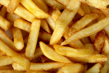 appetizing french fries background image