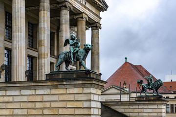 Fototapeta premium Concert hall at the Gendarmenmarkt, Berlin, Germany